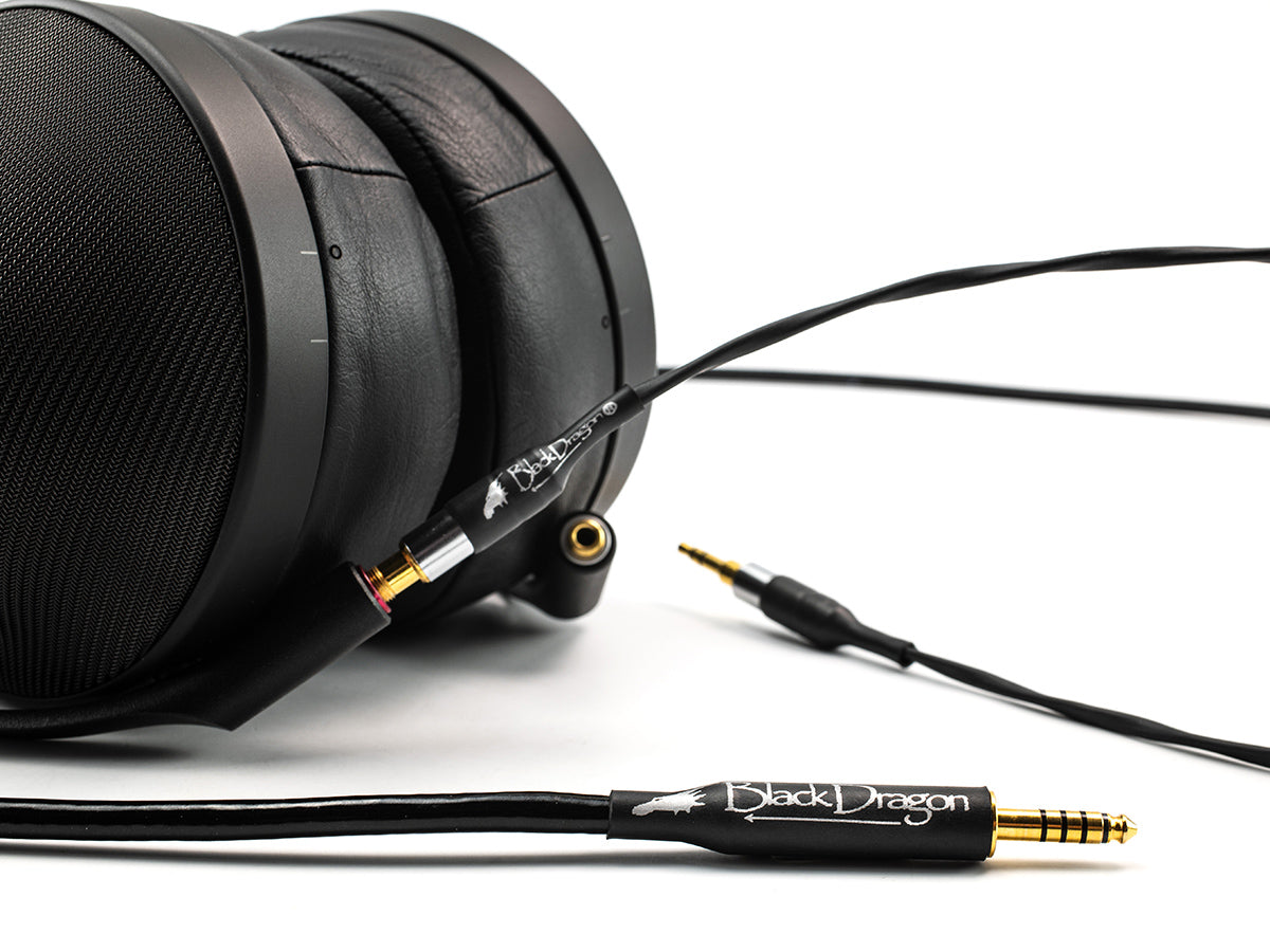 Black Dragon Headphone Cable - Universal (Fits Most)