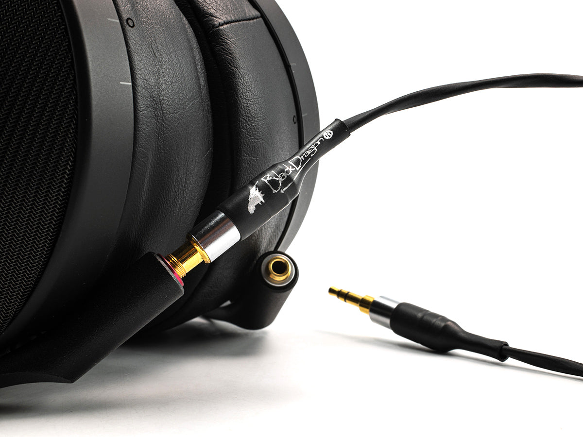 Black Dragon Headphone Cable - Universal (Fits Most)