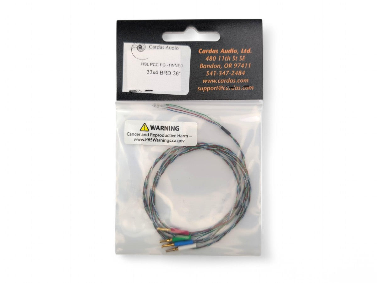 HSL Clear 34x4 Tonearm Wire with PCC ER