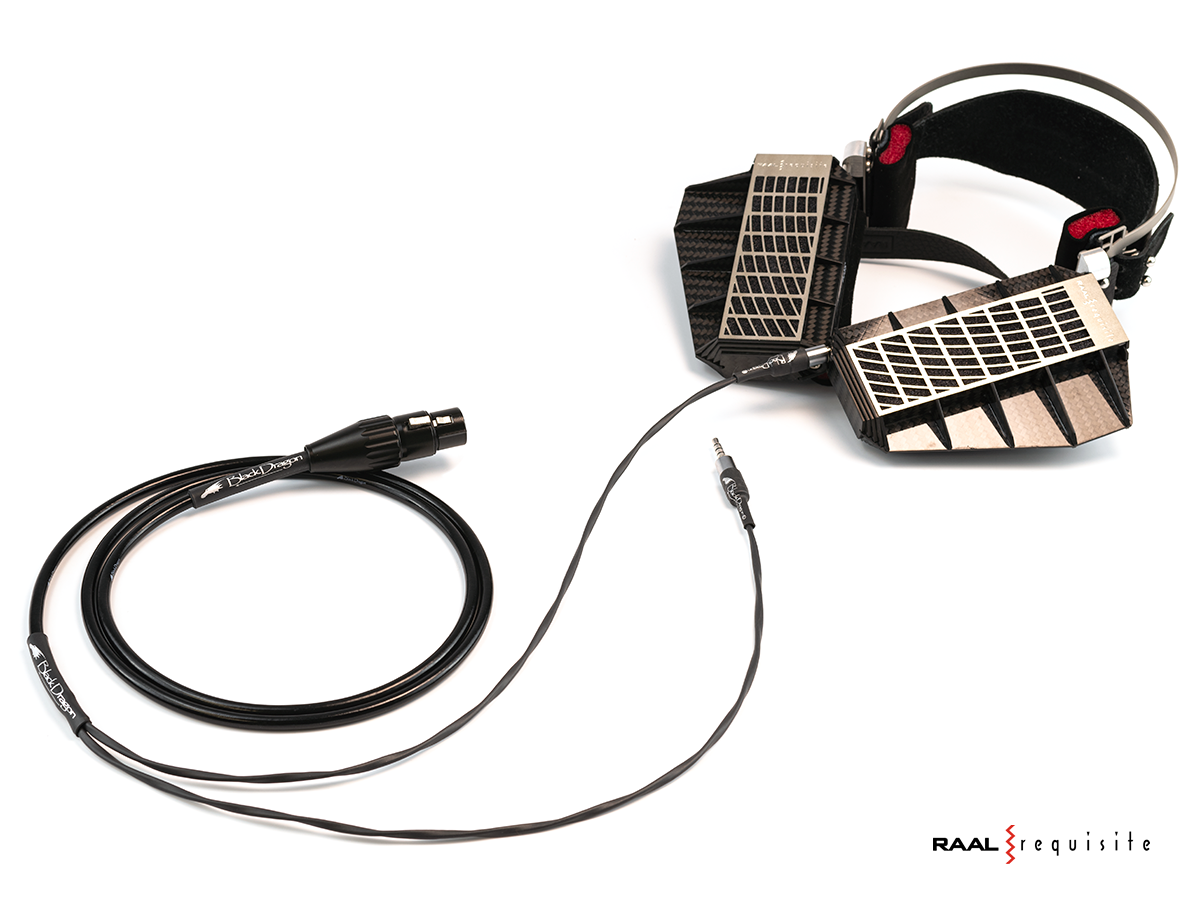 Black Dragon Premium Cable for RAAL SR1a Headphones