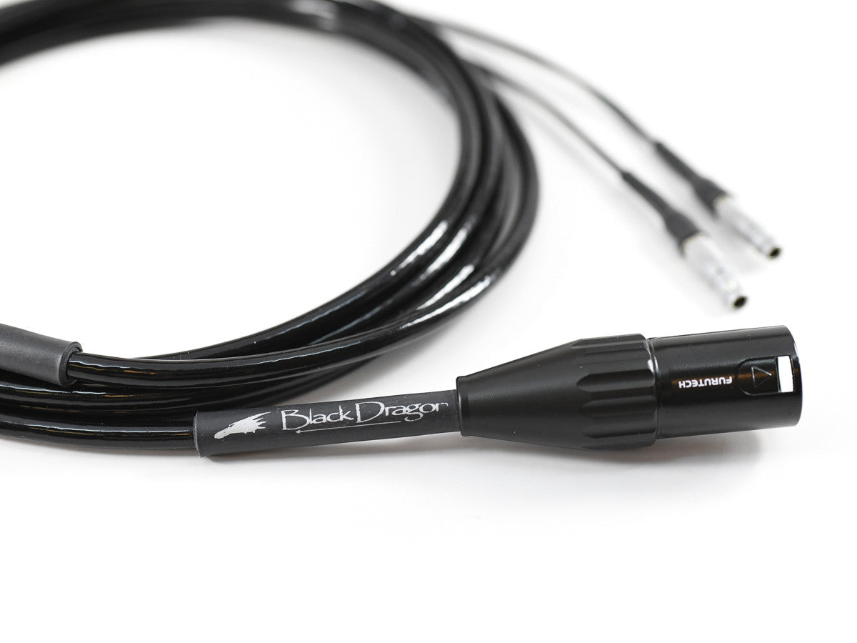 Black Dragon Cable for Ultrasone Headphones