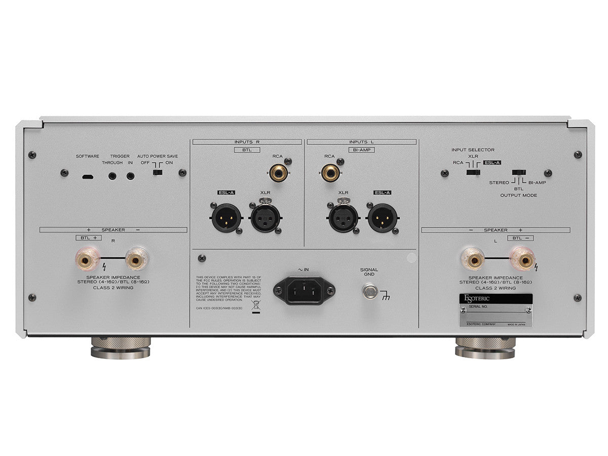 S-05XE – Reference Class A Amplifier