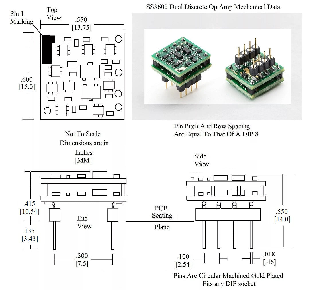 SS3602 Dual Discrete Op Amp