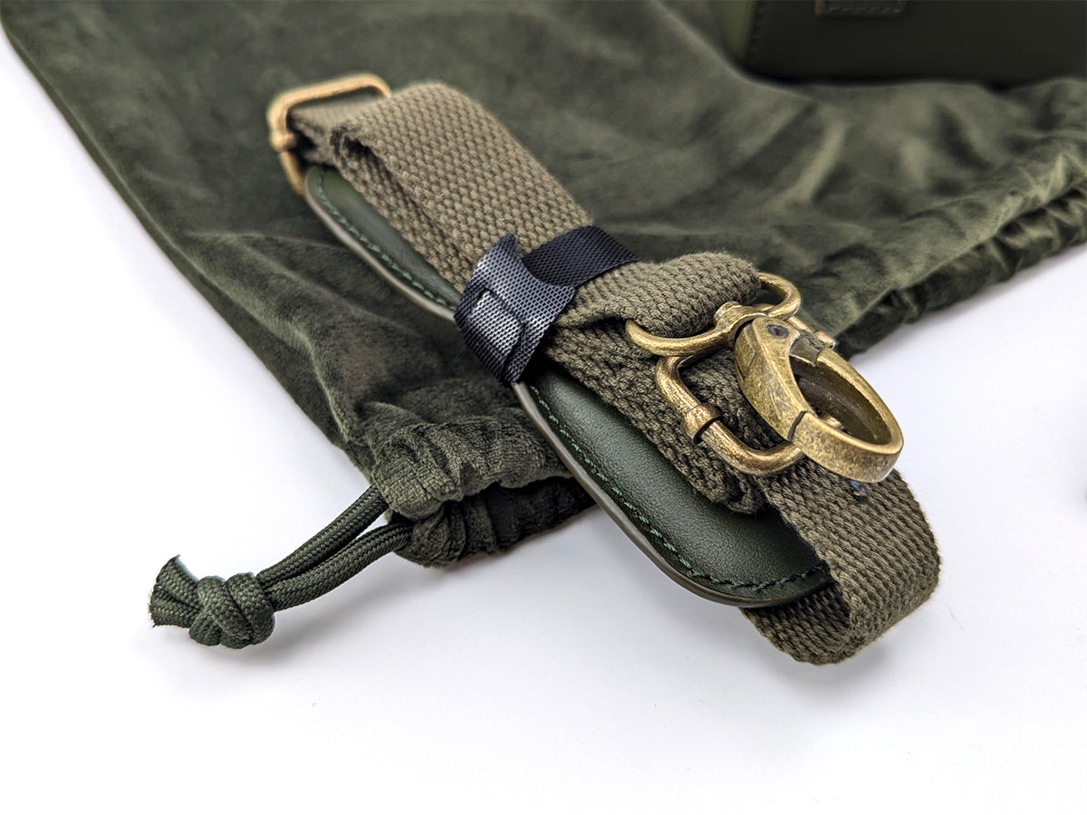 IEM or DAP Leather Carrying Case