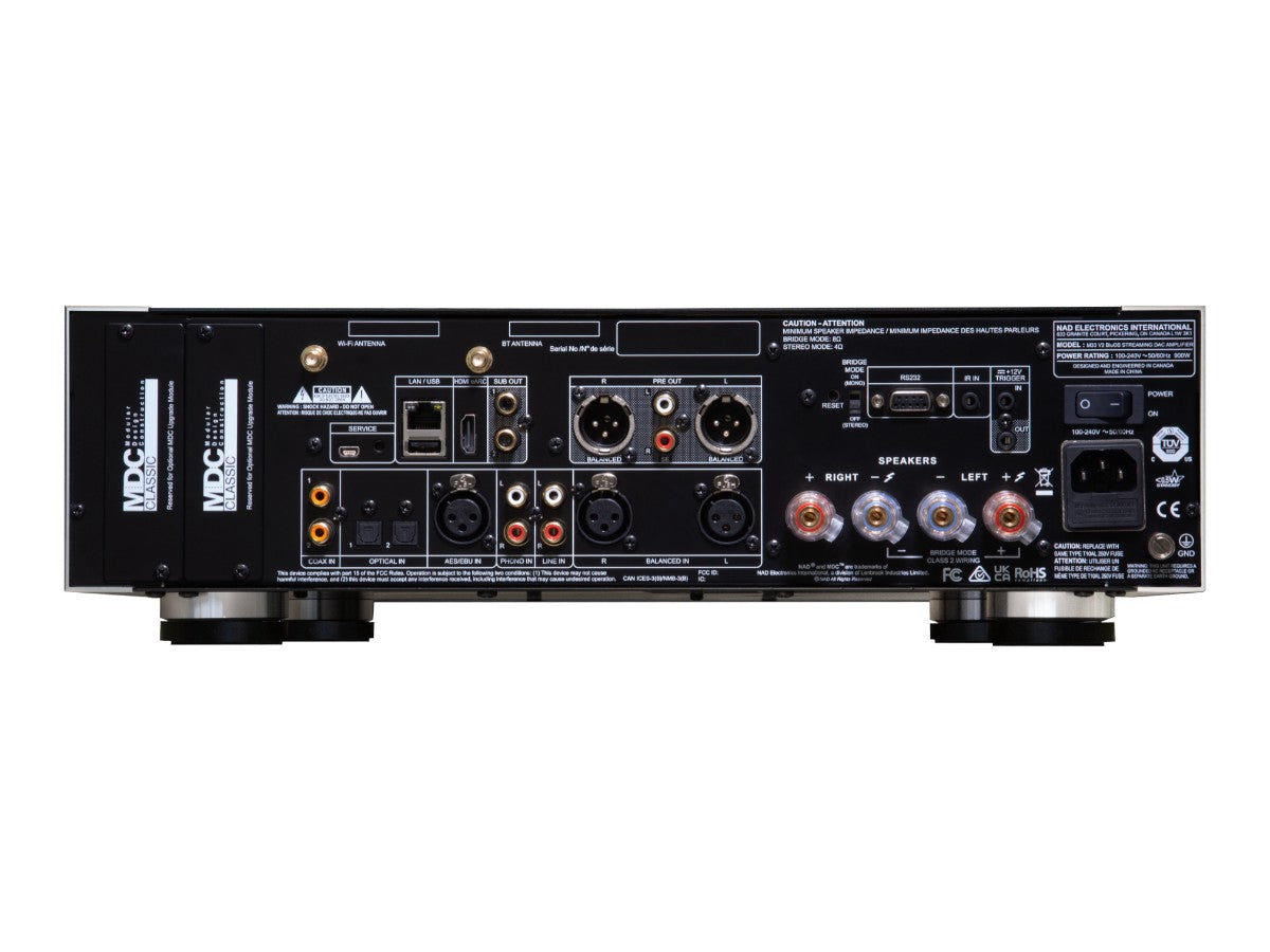 M33 V2 BluOS Streaming DAC Amplifier