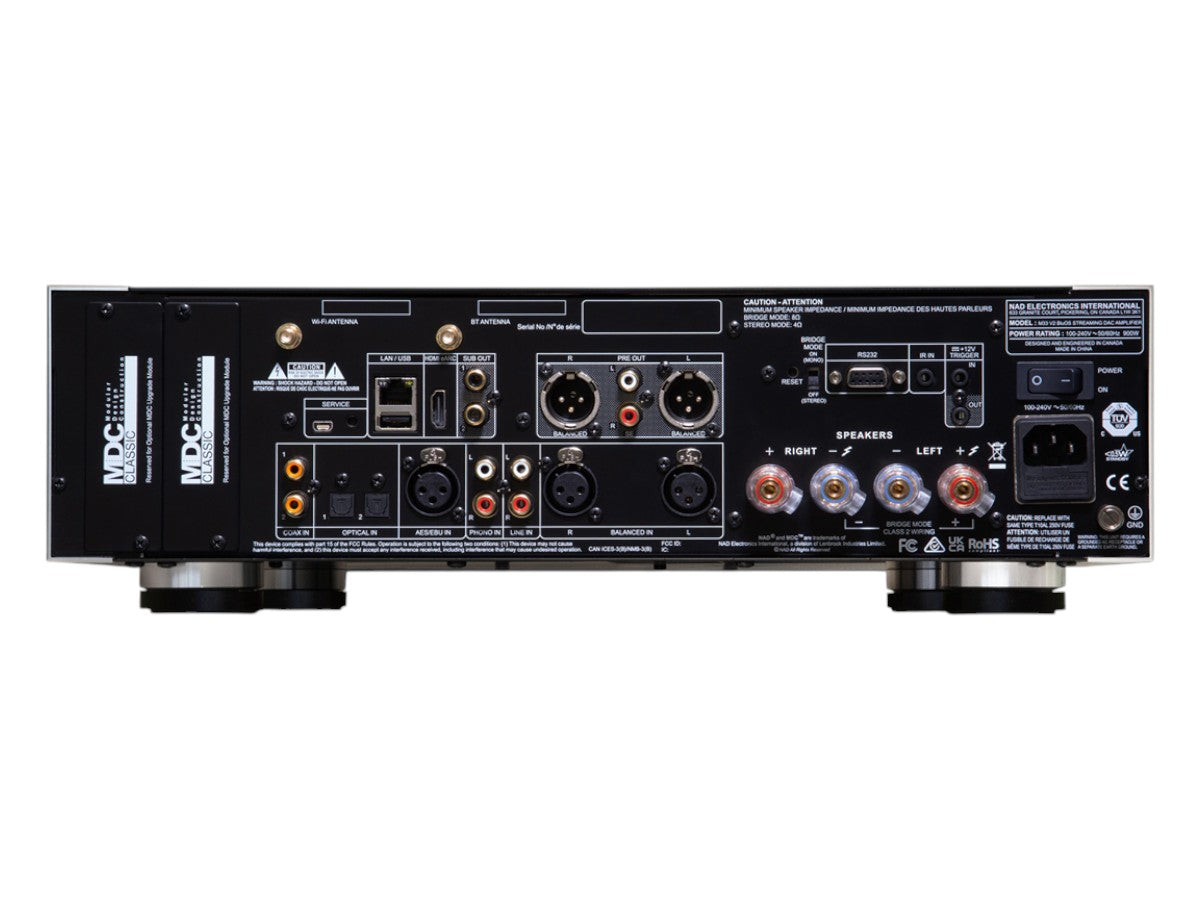 M33 V2 BluOS Streaming DAC Amplifier