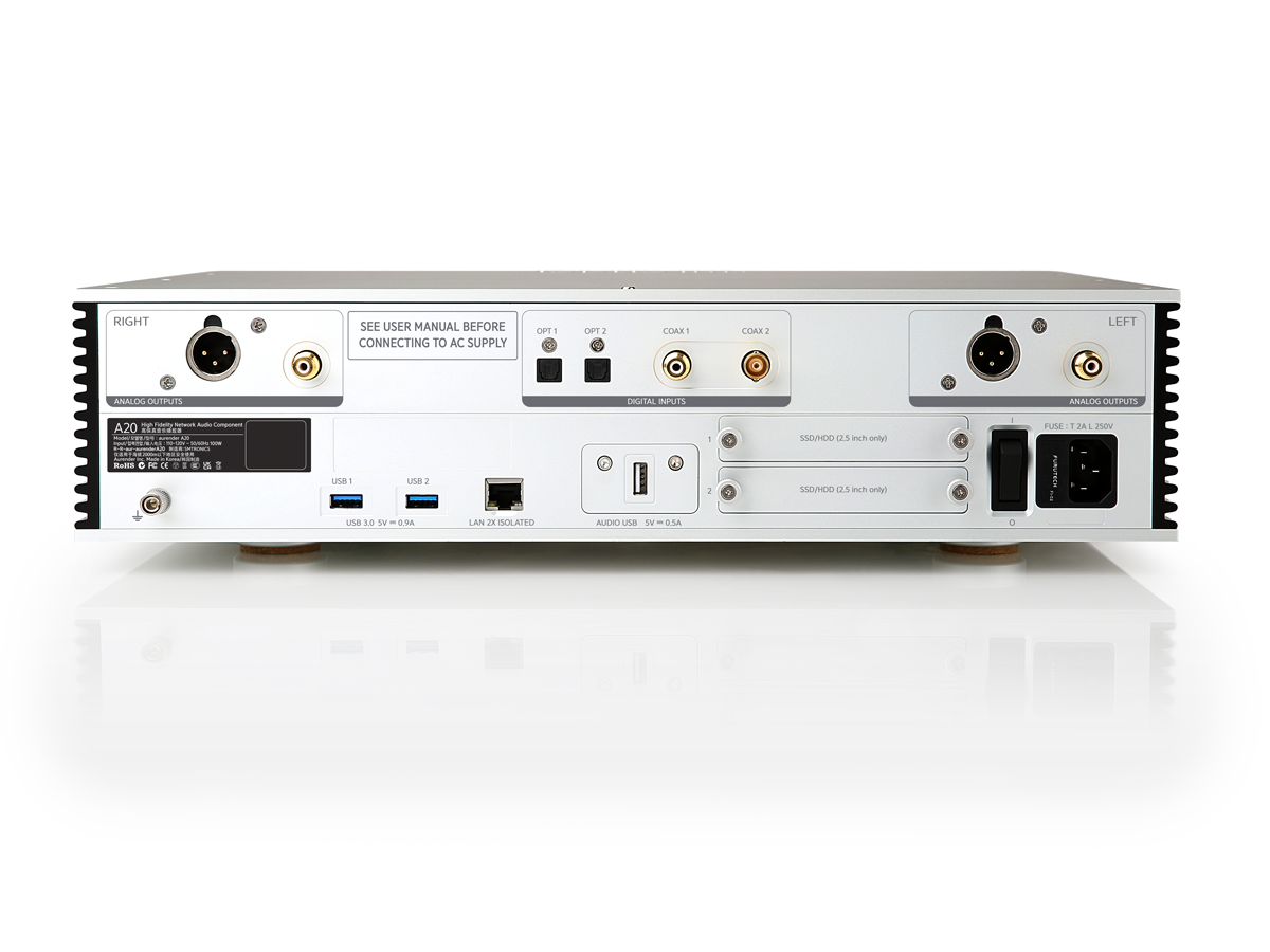 Aurender A20 Music Server Back