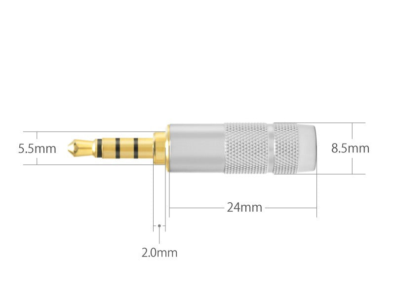 3.5mm TRRS Balanced Connector P-3.54G