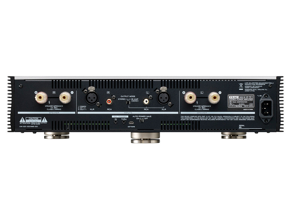 AP-701 Amplifier Black (front)